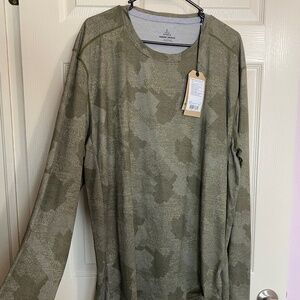 Prana Camo NWT LS Tee Sz 2X